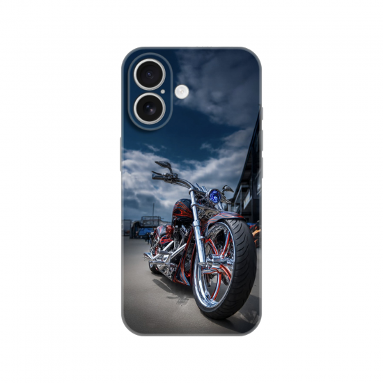 Silikonska maskica za iPhone - Bike pod nebom Silikonska maskica za iPhone - Bike pod nebom